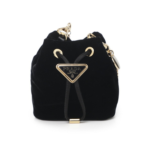 Prada VELVET PORCH Black Bag - Picture 2 of 8